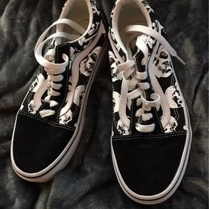 VANS SKULL SNOWFLAKE W7